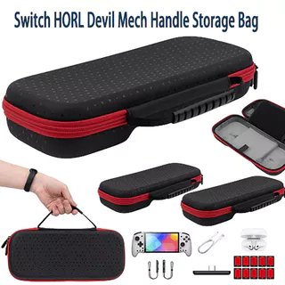 Para Nintendo Switch Hori Split Pad Pro Controller Bolsa De Transporte Armazenamento Gamepad Caixa De Proteção Viagem Slot Cartão De Jogo