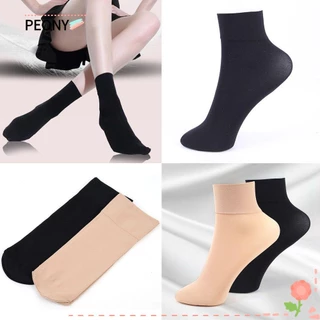 [Estoque Pronto] 5/10 pares de meias de fio de aço com boca solta e resistente ao desgaste e Anti-Snagging