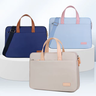 1 PC Clássico Bolsa Para Notebook Feminino 2023 13,3 14,1 15,6 17 Polegadas De Escritório Computador De Viagem Elegante De Luxo Viagens/De Negócios