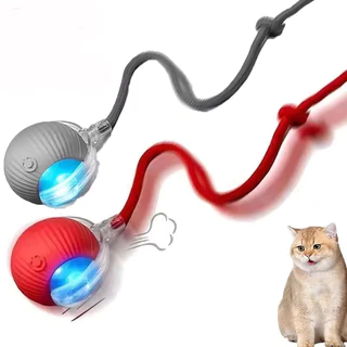 Recarregável Animal De Estimação Interativo Bola De Rolamento Automática Brinquedo Gato Suprimentos Para Animais Novo De