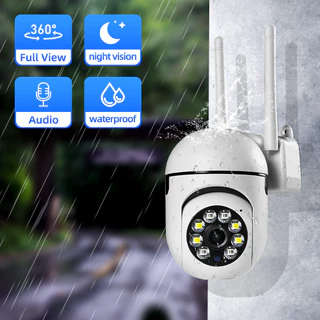 CCTV Wifi Mini 2MP 2.4G Câmera De Vigilância IP Full HD Para Ambientes Externos 1080P Visão Noturna À Prova D'água Detecção Humana