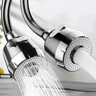 360 ° Extensor De Torneira De 3 Modos Extensão Para Economia De Água Bocal Da Banheiro De Cozinha