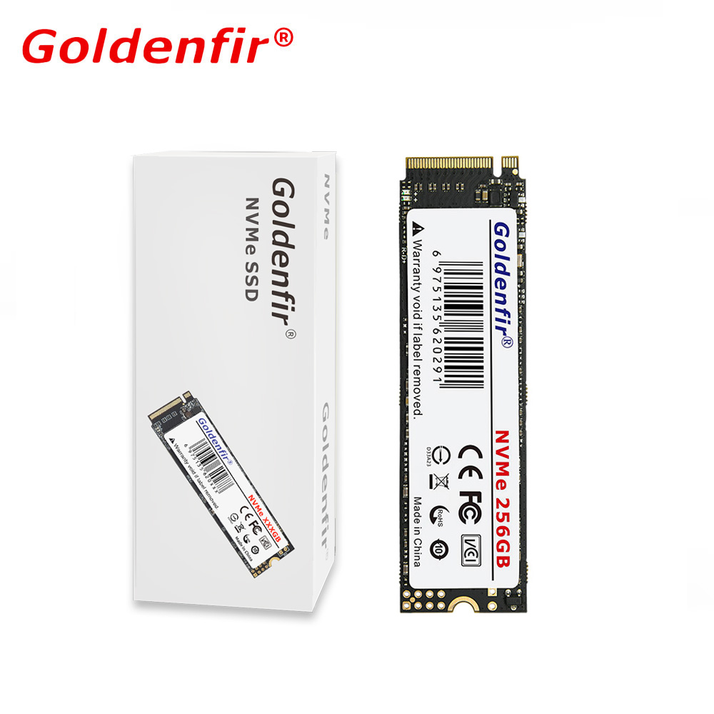 Goldenfir SSD M . 2 NVMe 1TB 512GB 256GB 128GB PCle M2 2280 Disco Rígido Interno De Estado Sólido Para Desktop Laptop