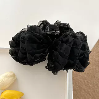 1 pçs nuvem bolha Grab Clip Oversized arco grampo de cabelo feminino 2025 novo estilo Hairpin High-End sentir volta cabe
