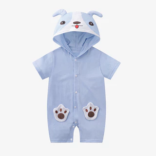 Roupas para recém-nascidos de 0 a 3 anos, roupas de verão para bebês, macacão de manga curta, roupas para recém-nascidos