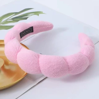 Uma Nuvem Colorida de Doce Nuvem Doce Alta Fita de Cabelo Simples e Fofa Fita de Cabelo Feminina Fita de Cabelo Feminina