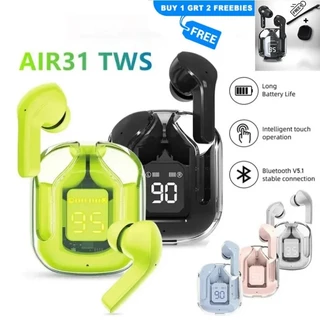 (Compre Fone De Ouvido E Ganhe Capa Protetora + Cordão) T2 TWS Fones Para Jogos Bluetooth 5.3 Redução De Ruído HD HiFi E