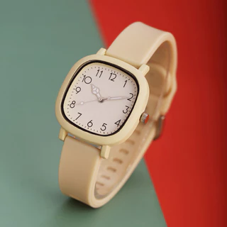 Um relógio de quartzo feminino versátil, simples, fresco, Casual, esportivo, estilo formal, ano novo, dia dos namorados,