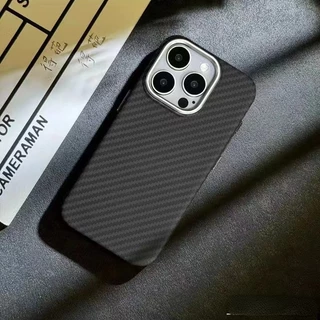 Textura De Fibra De Carbono De Luxo Alívio 3D Capa Magnética Para iPhone 15 14 13 12 11 Pro Max Plus Dura De Carregamento Sem Fio