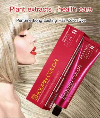 Creme De Tintura De Cabelo Excelente HFH-De Cor Super Longa Duração