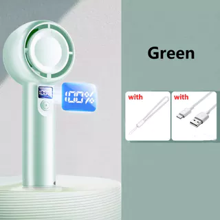 Mini Ventilador Turbo Portátil De 5 Velocidades-Refrigerador Recarregável USB