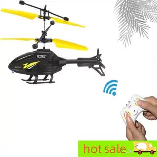 Helicóptero Com Sensor Remoto Carregando Avião Pequeno , Presente De Feriado Para Menino E Menina , Coordenação Olho Mão