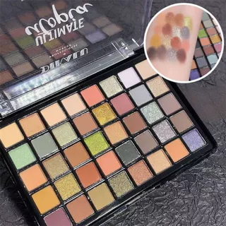 40 Paleta de Sombra Colorida Terra Paleta Multicolor Perolada Mate Perolada Maquiagem Fumada