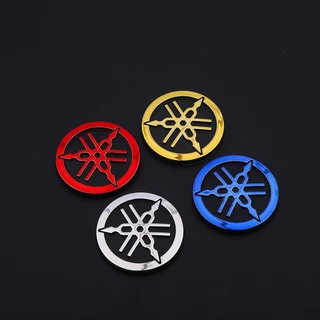Autocolantes Originais Com O Logotipo Redondo Do Emblema YAMAHA 3D 48mm Para Motocicletas