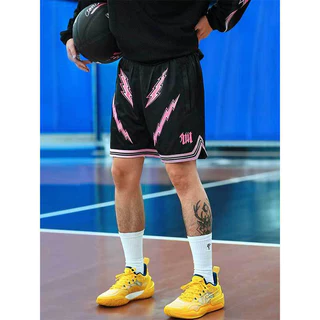 Calção de Basquetebol Americano Treinamento Esportivo Calção de Verão Calção de Verão Calção de Verão Retro Nichos da moda Calção de todos os pares