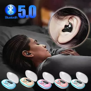 Novos Fones De Ouvido X55 Invisíveis TWS Sem Fio Bluetooth HiFi Estéreo Com Redução De Ruído ENC À Prova D'água De Longa em Oferta na Shopee