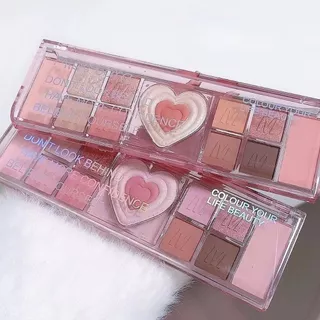 12 Cores Paleta de Sombra do Amor Sombra do Amor Paleta de Sombra Perolada Brilhante Mate Brilhante Brilhante Brilhante Brilhante Brilhante Leite Café Cor Baixa Saturação Barata