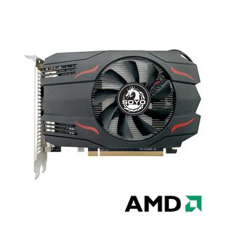 Placa Gráfica SOYO AMD GPU Radeon RX 550 4G GDDR5 128Bit 14nm Computador PC RX550 PCI-E 3.0 Cartões De Vídeo Para Jogos Full New