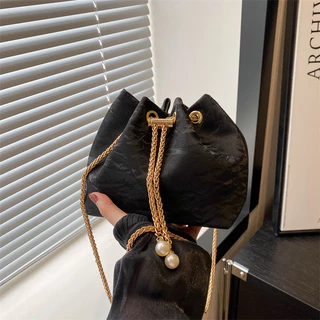 Moda Sólida Cor da Cadeia de Cor da Cadeia de Fósforos Saco de Bolsa Pregueada Saco de Bolsa para Mensageiro