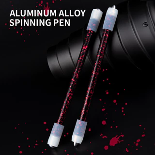 Caneta Rotativa Hell Flame Bullet Caneta Rotativa Cool Frosted Metal