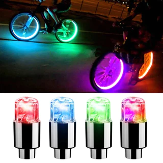 2 Pcs Bicicleta LED Luz Válvula De Pneus De Estrada De Montanha Luzes