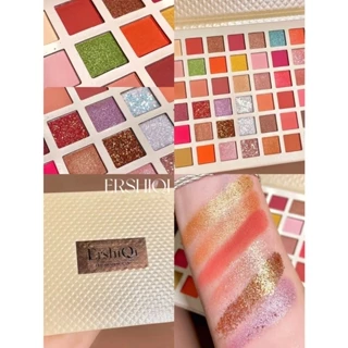 ErshiQi Professional 42 Cores Paleta De Sombra De Beleza Longa Duração Matte Eyeshadow