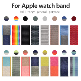 Pulseira De Nylon Macio Para Apple Watch Series 3-9/SE/Ultra 2 , Esportiva Leve 38-49 Mm