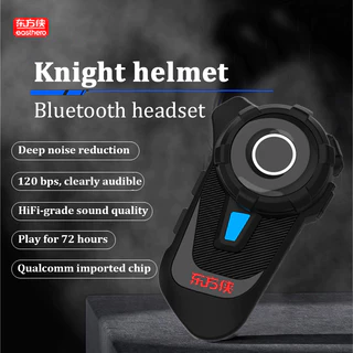 2024 Novo Capacete De Motocicleta ip67 Fone De Ouvido Intercomunicador À Prova D'água bluetooth 5.3 hands-free Chamada 800mA 72H ultra-long standby