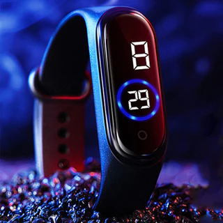 Relógio De Pulseira Com Tela Sensível Ao Toque Luminous Transparent Para Homens E Mulheres