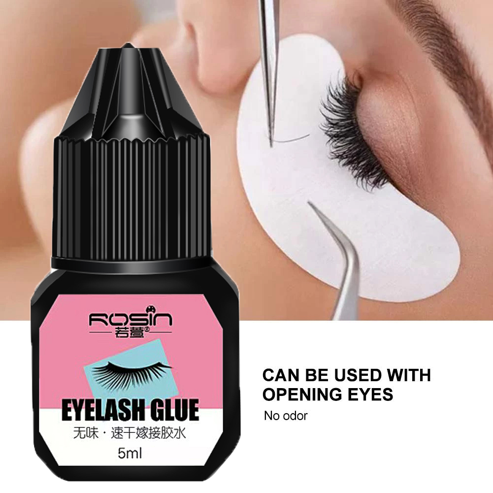 Cola Para Extensão De Cílios 5Ml Preta , Inodora , Não Irritante ...