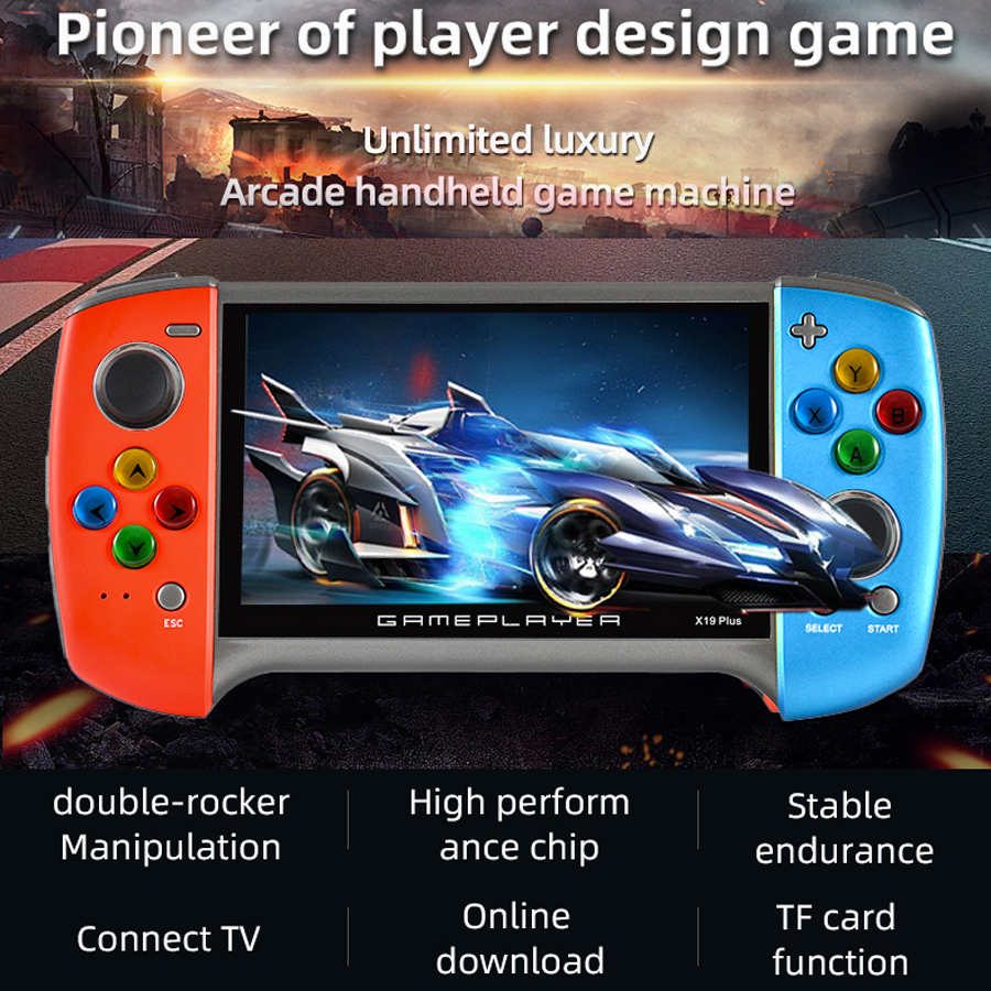 Player Portátil Retro Do Arcade Console De Jogos Com Saída De TV E ...