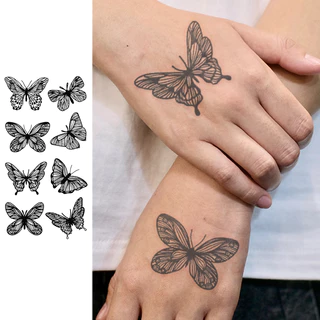 Adesivos de tatuagem temporários à prova d