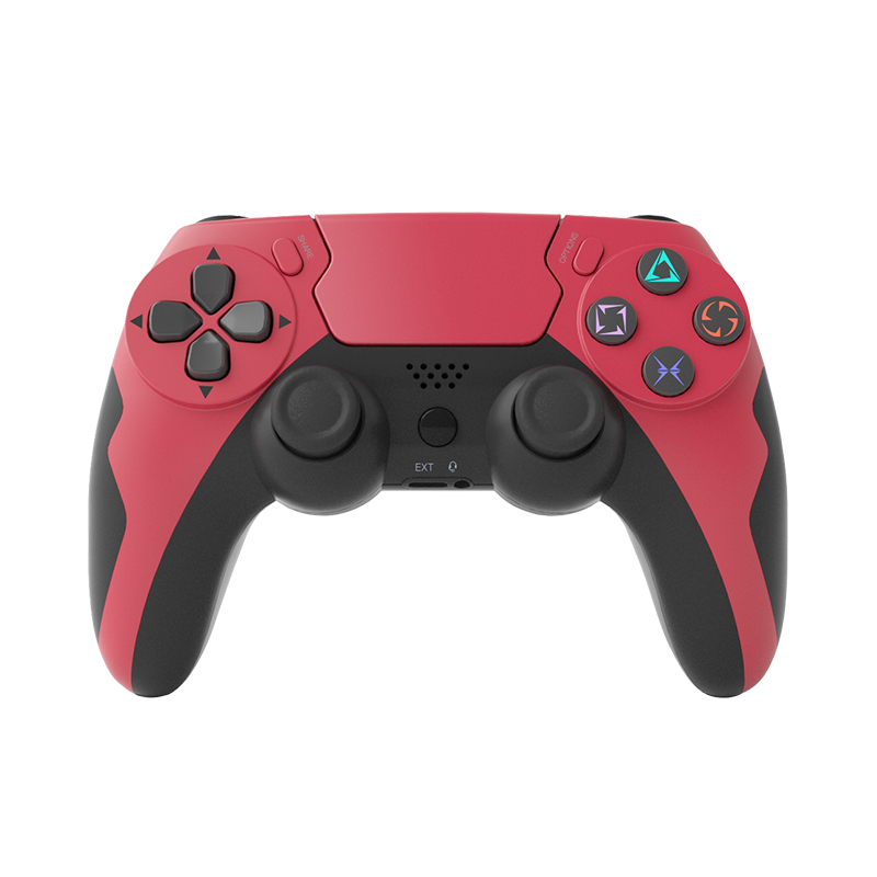 P4 Controlador De Jogos Sem Fio Bluetooth Switch , touch pad Sensível A Despertar Com Um Clique , Sensor De Corpo De Seis Eixos , Suporte Duplo De Vibração Do motor , P3/P4/PC
