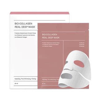 1/2/3pcs Máscara De Levantamento De Rugas Profundas De Biocolágeno , Hidratante Noturna Para Todos Os Tipos De Pele-Mini