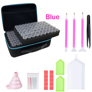 30/60/120 Garrafas Acessórios Para Pintura Com Diamante Containers De Armazenamento Saco De Ferramentas Caixa Em Mosaico