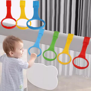 Anéis De Tração Manual Para Crianças Cercadinhos Bebê Aprendendo A Ficar Presente De Páscoa em Oferta na Shopee