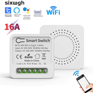 O Interruptor Temporizador WiFi Inteligente Funciona Com Alexa google home voice control