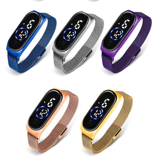 Tendência Moda Feminina Simples Digital Alloy LED Com Relógio Esportivo Eletrônico 1pcs Love Butterfly Eye Rhinestone Cat Men Bracelet Watch