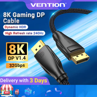 Vention DisplayPort Cabo 1.4 8K 60Hz 4K HDR Display Port De Vídeo Para Monitores HDTV PC Laptop