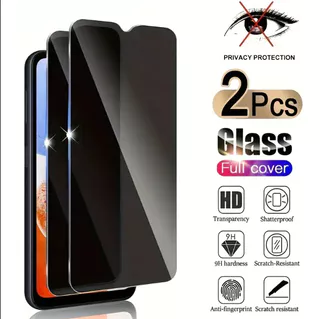 2 Peças De Vidro Temperado De Privacidade Para Realme C15 C55 50i Prime Filme Protetor De Tela C1