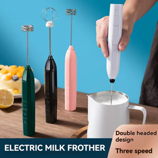Liquidificador De Café Recarregável USB De 3 Velocidades , Batedor De Leite Portátil Elétrico , Manual