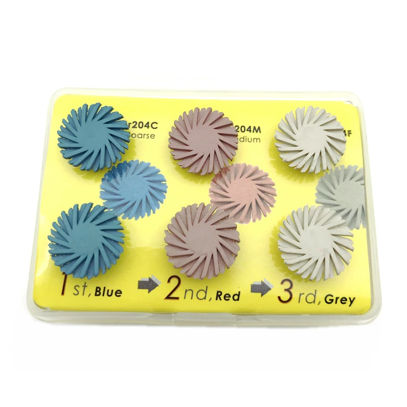 6Pcs/box Kit De Disco De Polimento De Resina Composta Dental Sistema ...