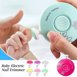 Aparador De Unhas Elétrico Para Bebês , Ferramenta Polidora Crianças