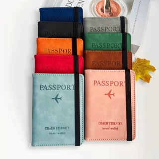 1 Unidade Pronta Para EXPRESS RFID Seguro ! Bolsa De Passaporte Autêntica , Proteção De Dados , material De Couro PU , C