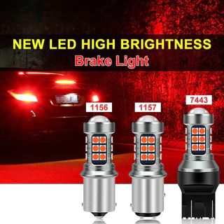 1 Peça T20 7440 W21W/7443/1157 BAY15D/1156 LED Luz Traseira Piscando E Não Lâmpada Reversa De Freio