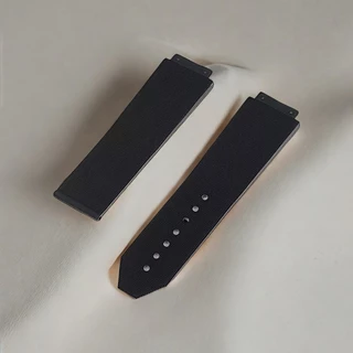 Adequado para hub pulseira de relógio masculina, pulseira de borracha com corrente grande explosão, pulseira de relógio