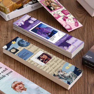 1 pack/30pcs Taylor Swift bookmarks , Marcadores De Leitura Multifuncional De Papel De Alto Valor Estético , Pasta De Livros Decorativos Requintada DIY