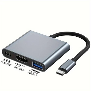 Dock Tipo C Adequado Para Apple Notebook Expansão Conversor USB Projetor HDMI