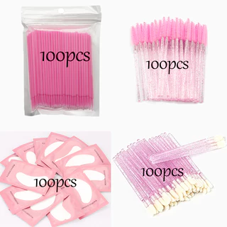 200Pcs Pincéis Descartáveis De Maquiagem Para Cílios Extensão De Aplicadores De Varinhas De Rímel