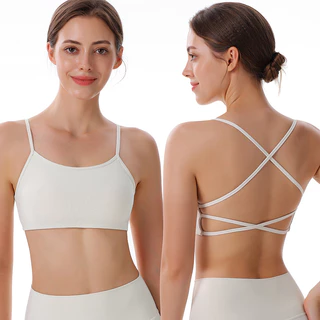 Sutiã Esportivo Para Ioga , Absorção De Choque , Costas Bonitas Femininas , Corrida , fitness , Roupa nude